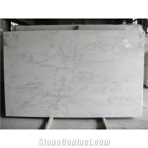 Bianco Carrara Veneto White Marble Slab & Tiles
