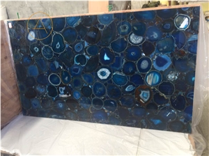 China Blue Agate for Decoration