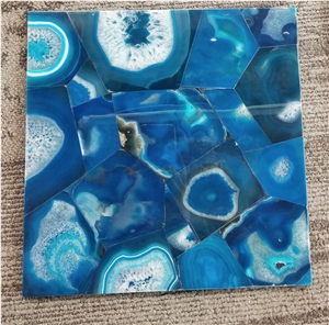 China Blue Agate Tiles for Wall