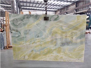 Chinese Wizard Of Oz Green Marble, Wall Decorate