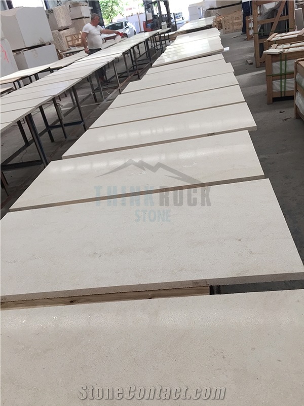 Indonesia French Beige Marble Slabs for Projects