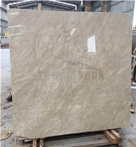 Oman Beige Marble Slabs for Wall Applications