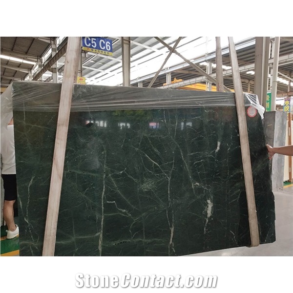 Polished Formosa Green Marble Slabs Tiles