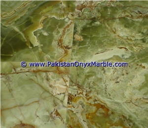 Dark Green Onyx Tiles, Pakistan Green Onyx