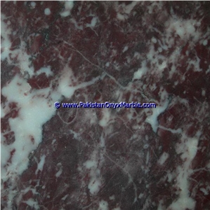 Marble Tiles Red and White Marble Natural Stone Red Zebra Marble