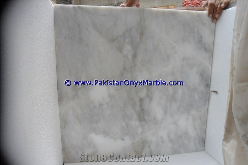 Marble Tiles Ziarat White Carrara White Marble