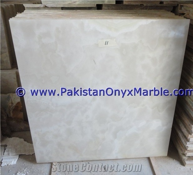 Onyx Tiles Pure White, Pakistan White Onyx