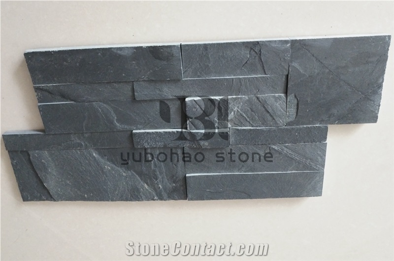 Black Culture Slate P018, Flexible Stone Veneer