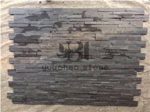 Black Cultured Stone P018, Castle Rock Ledge/Panel