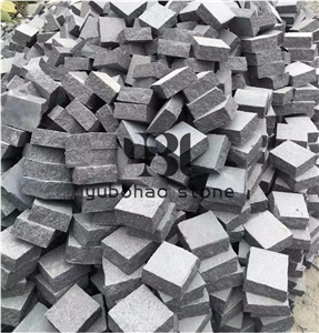 Cheap China Sesame Black Granite G654,Paving Stone