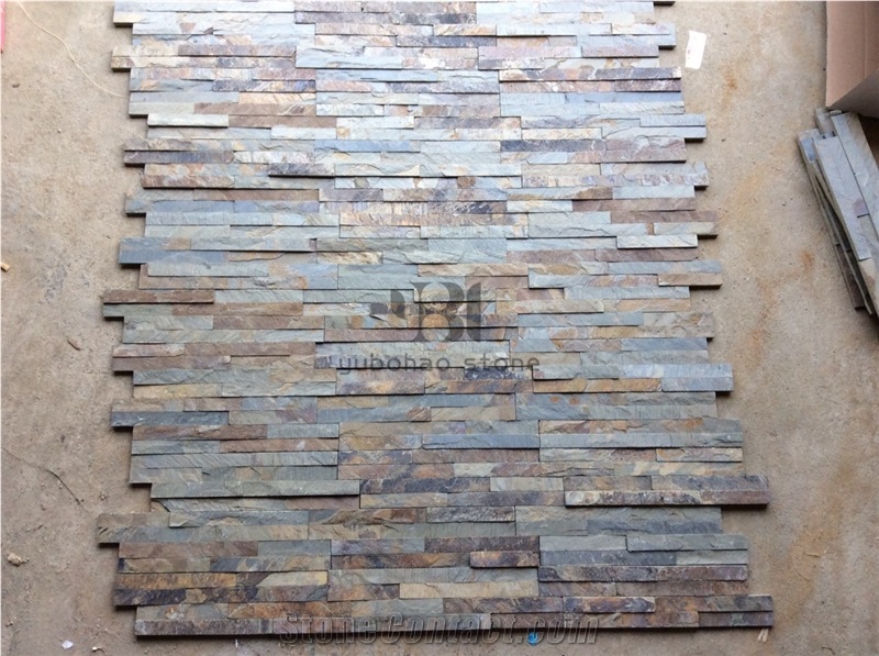 Cheap Rusty Slate Wall Cladding, Tiles&Slabs Stone