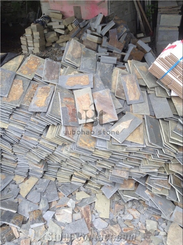 China Cheap High Quality Rusty Slate Garden Decor