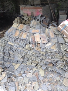 China Cheap High Quality Rusty Slate Plaza Decor