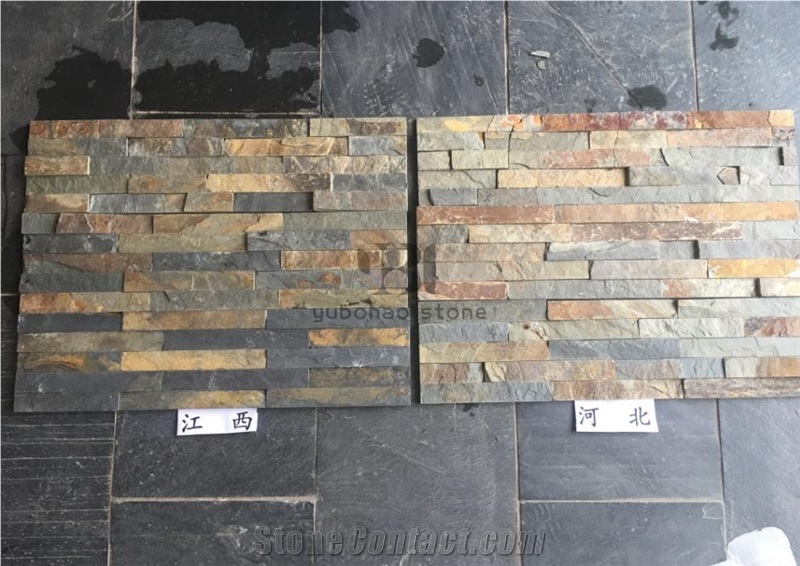 China Durable New Rusty Slate Inn Decoration Stone