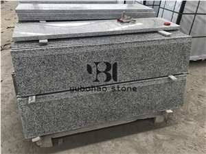 China Light Grey Granite G602 Slabs Stairs&Steps