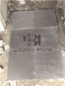 China P018 Black Slate,Ashlar Natural Stone Veneer