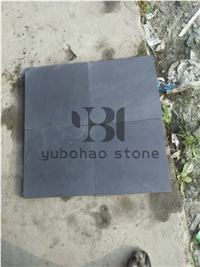 China P018 Black Slate Culture Stone, River Rock