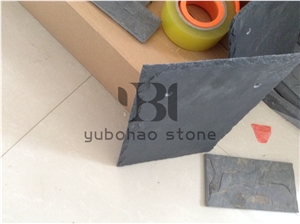 Chinese Black Slate P018 Flooring Tile/Application