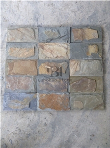 Chinese Rusty Slate Cultured Stone for Inn Decor