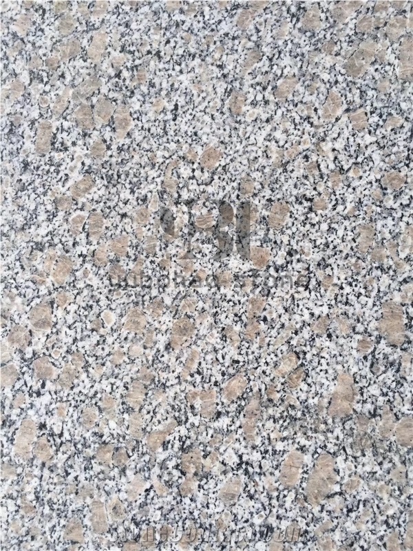 G383 Sparkle Pearl Flower Granite, Polished Slabs
