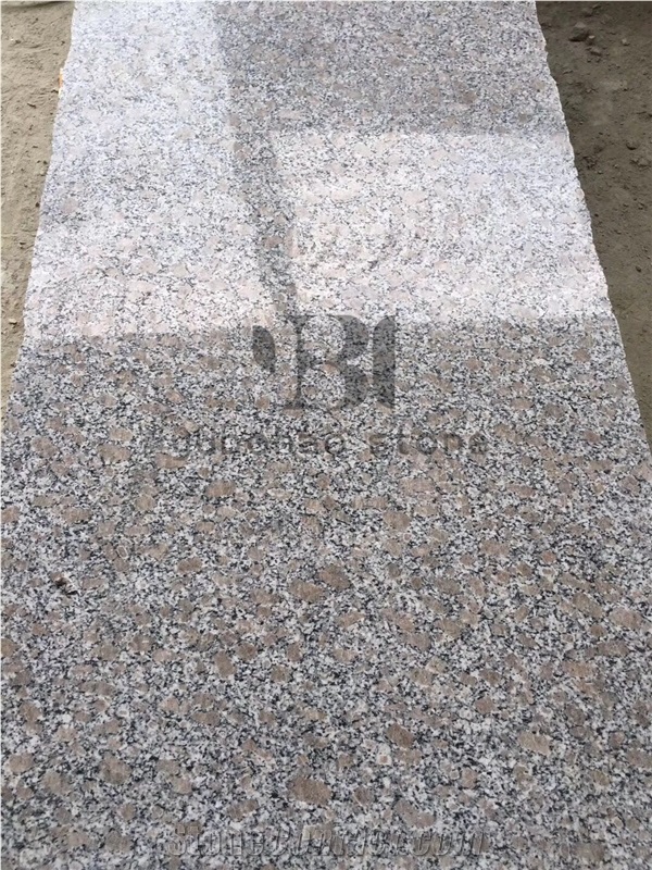 G383 Sparkle Pearl Flower Granite, Polished Slabs