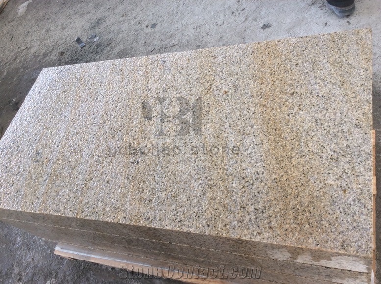 Golden Rusty Granite Pavers G682 Paving Stone