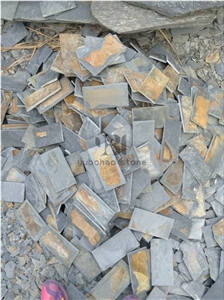 Natural Cheap High Quality New Rusty Slate Stone