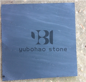 P018 Black Wall Cladding/Covering, Stone Flooring