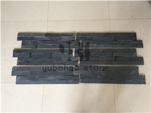 P018 Jiangxi Black Slate, Flexible Stone Veneer