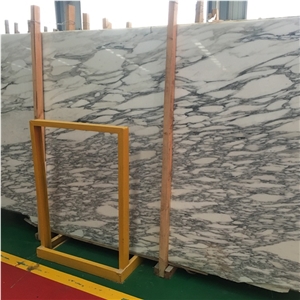 Arabescato White Marble Slabs