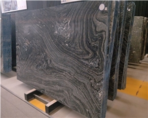 Black Forest Wood Marble Slab