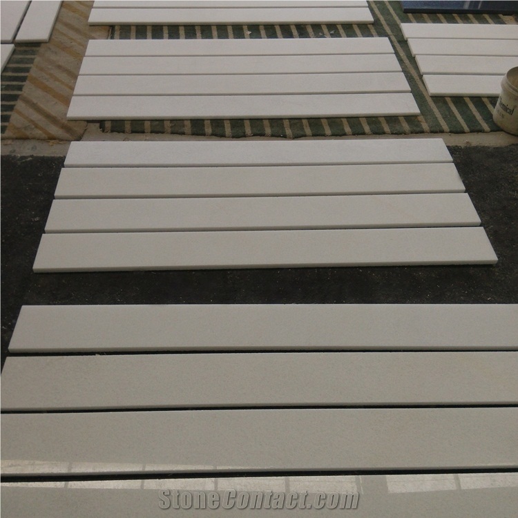 China Crystal White Marble Stairs & Risers