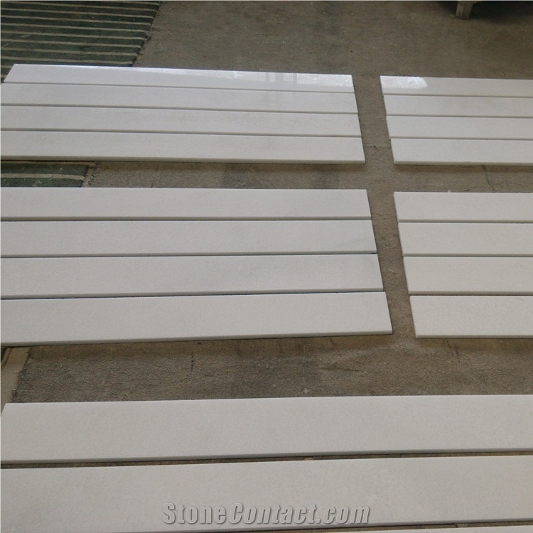 China Crystal White Marble Stairs & Risers
