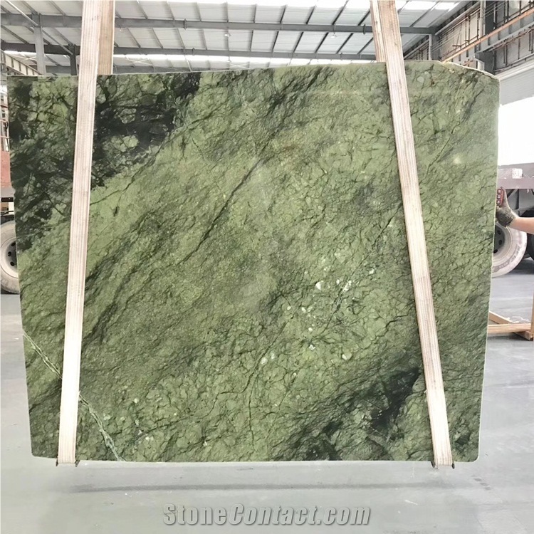 Dandong Ming Green Marble Slabs