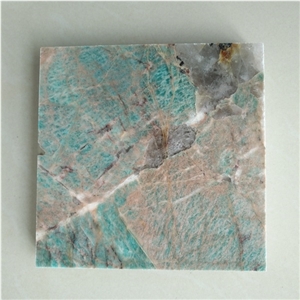 Green Amazonita Granite Slab
