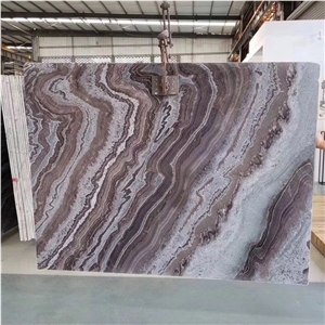 Grey Blue Wooden Marble Slabs