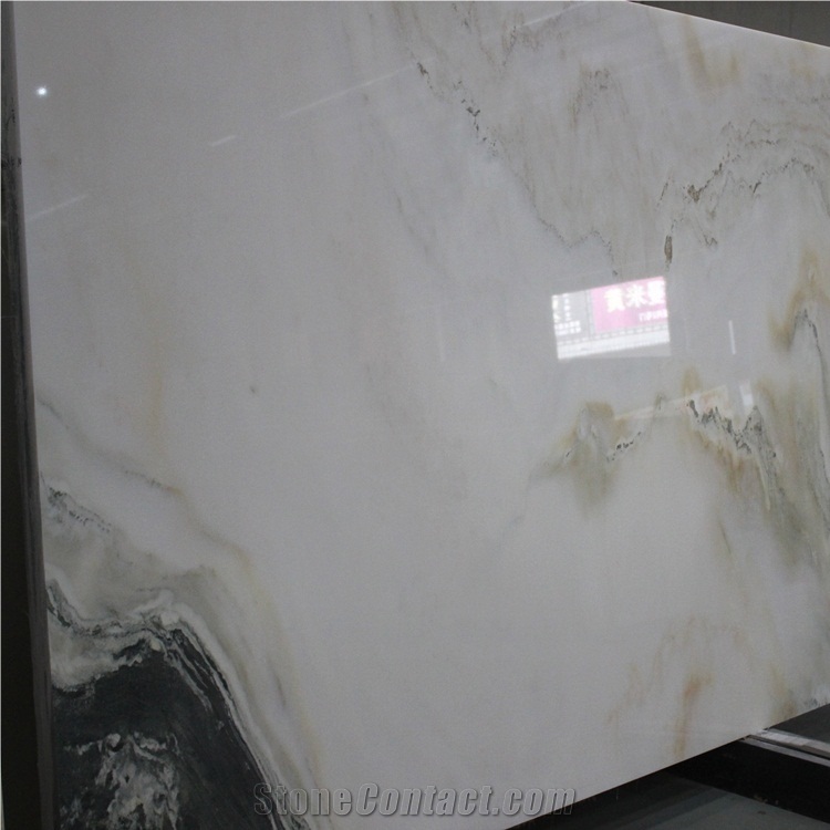 Landscape Painting Marble Slabs