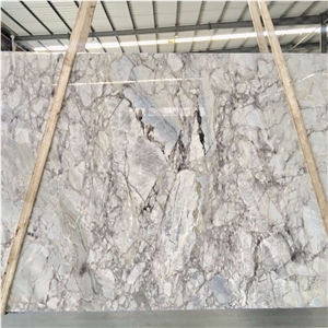 Sky Grey Marble Slabs