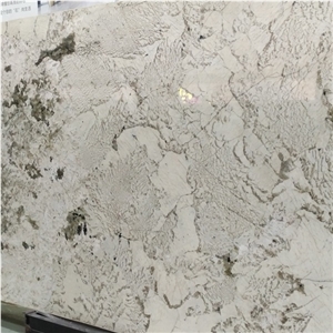 White Alpine Granite Slab