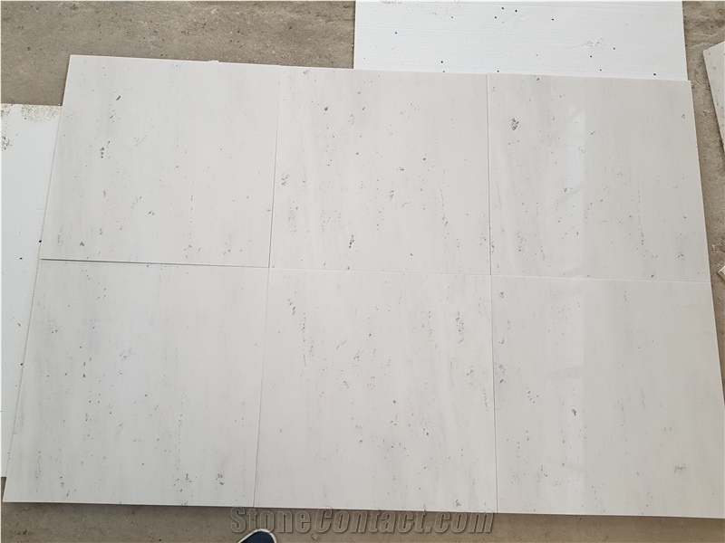 arbejde klinge Mutton Bianco Sivec Marble 60x60x2cm Commercial Quality from Macedonia -  StoneContact.com