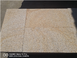 Flamed China Giallo Rusty Granite Slab and Tiles