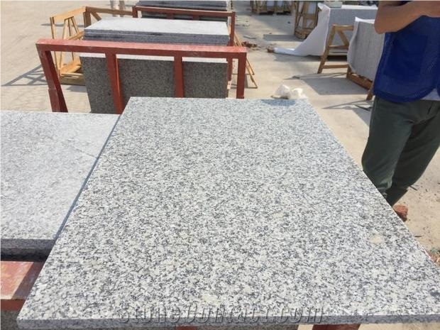 Honed China Hubei Bianco Sardo Granite Floor Tile