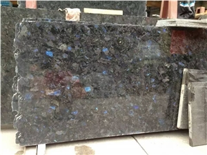 Lemurian Blue Granite Kitchen Countertops