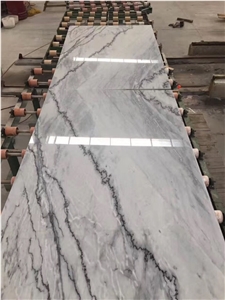 New Bookmatched Calacatta Grey Marble Slabs