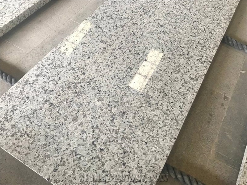 Polished China Bianco Sardo Granite Slab and Tile
