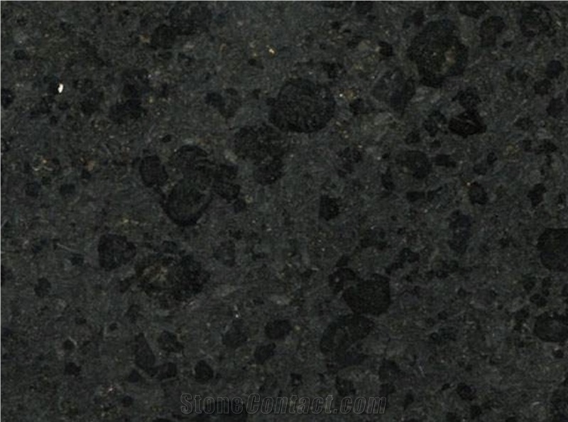 Polished China Fuding Black Granite Slab and Tiles