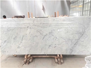 Polished Italy Bianco White Marble Pavers