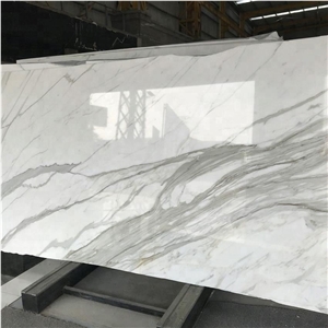 Statuario White Marble Walling and Flooring Tiles