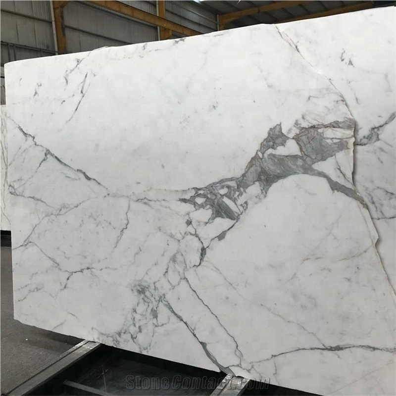 Statuario White Marble Walling and Flooring Tiles