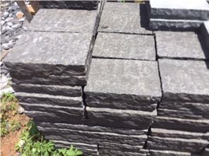 Cubic Black Basalt Stone